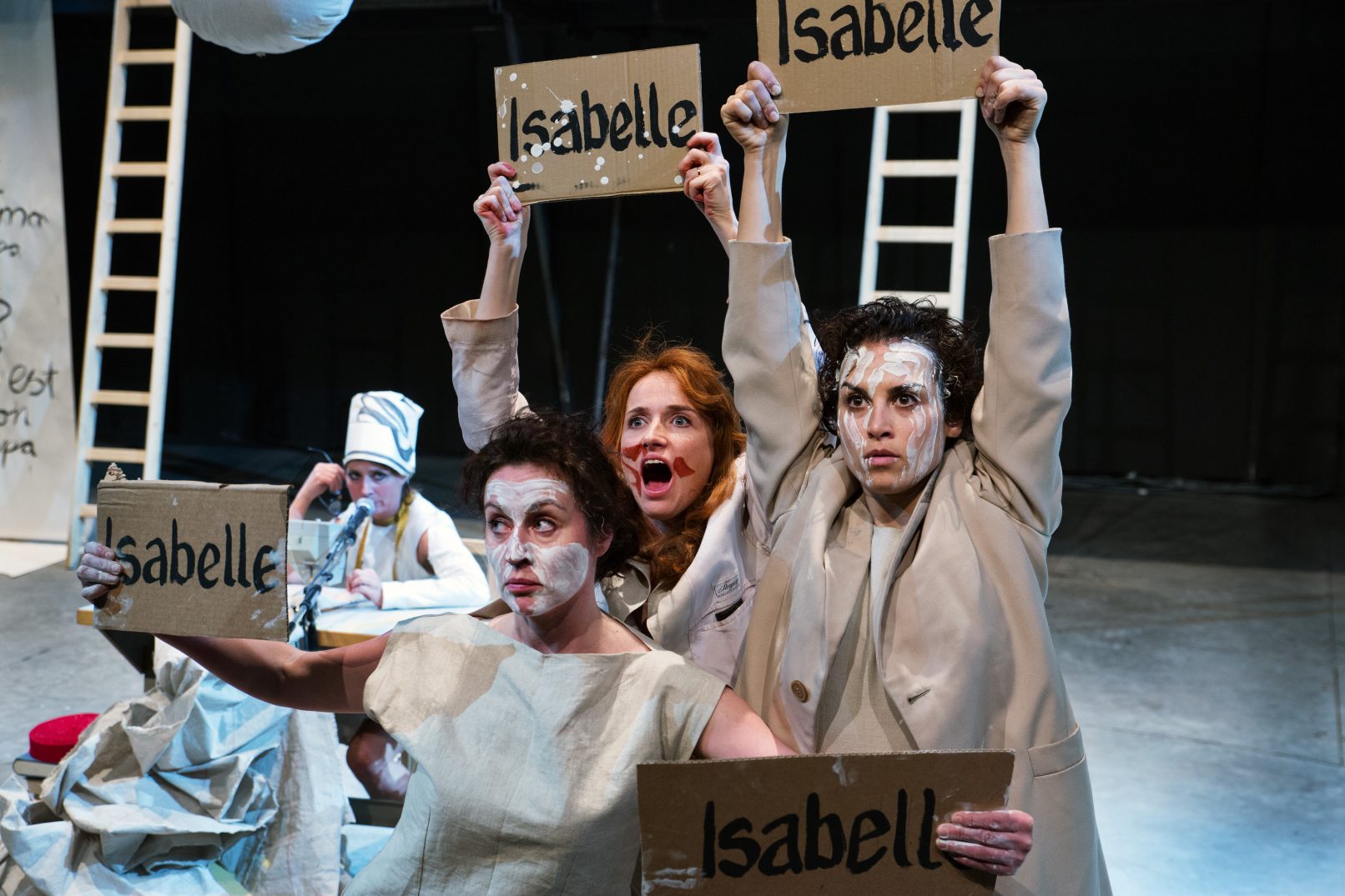 Den Haag, 11-02-2013. Beeld uit de voorstelling "Isabelle Eberhardt" regie Judith de Rijke. Foto; Leo van Velzen.