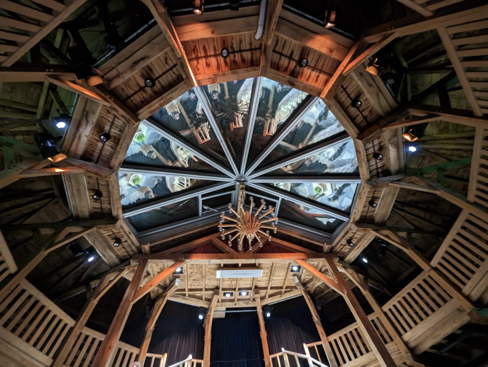 Plafond Globe Theater